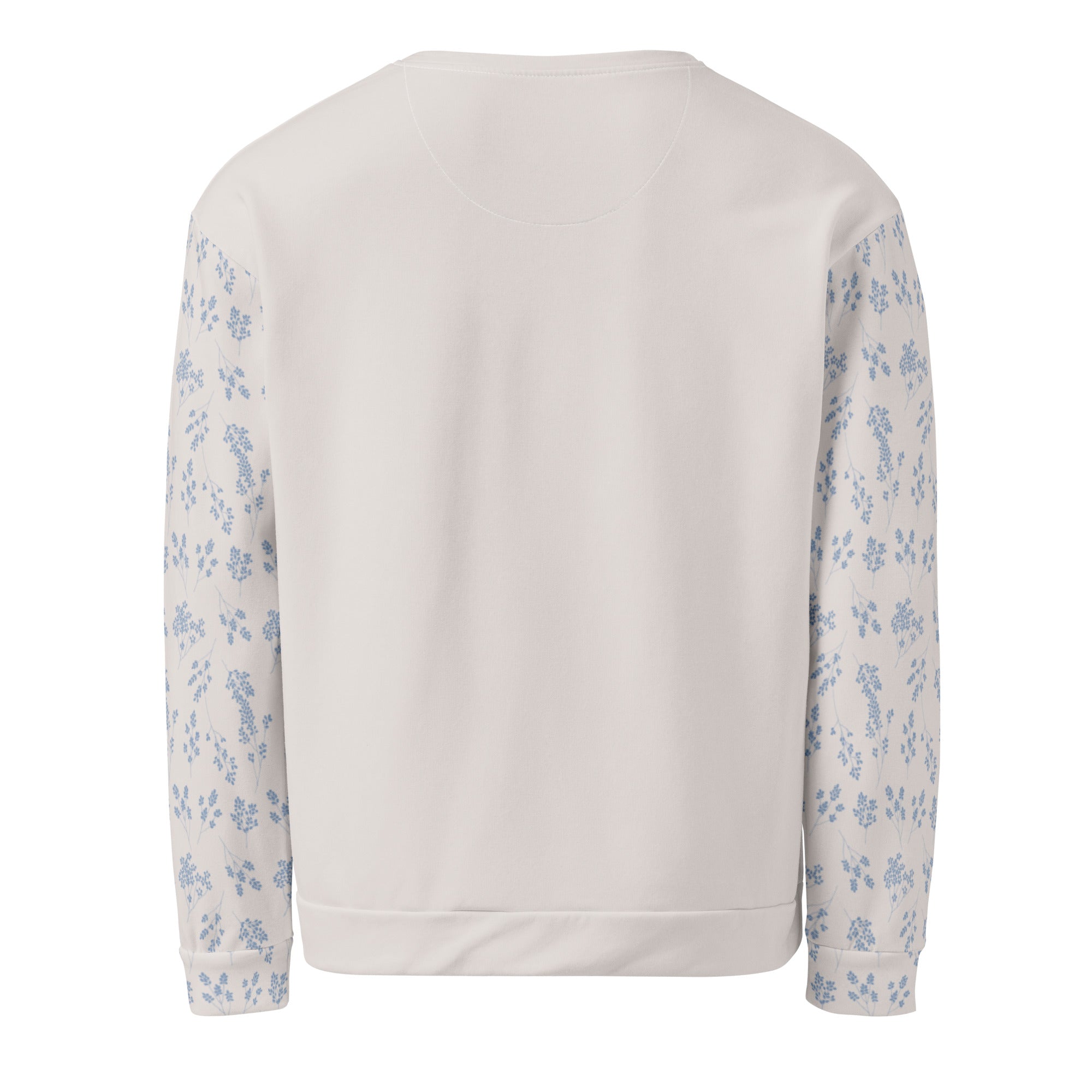 Blue Fog Gossypium - Eco Sweatshirt Sweatshirt by Carl & Lyn back