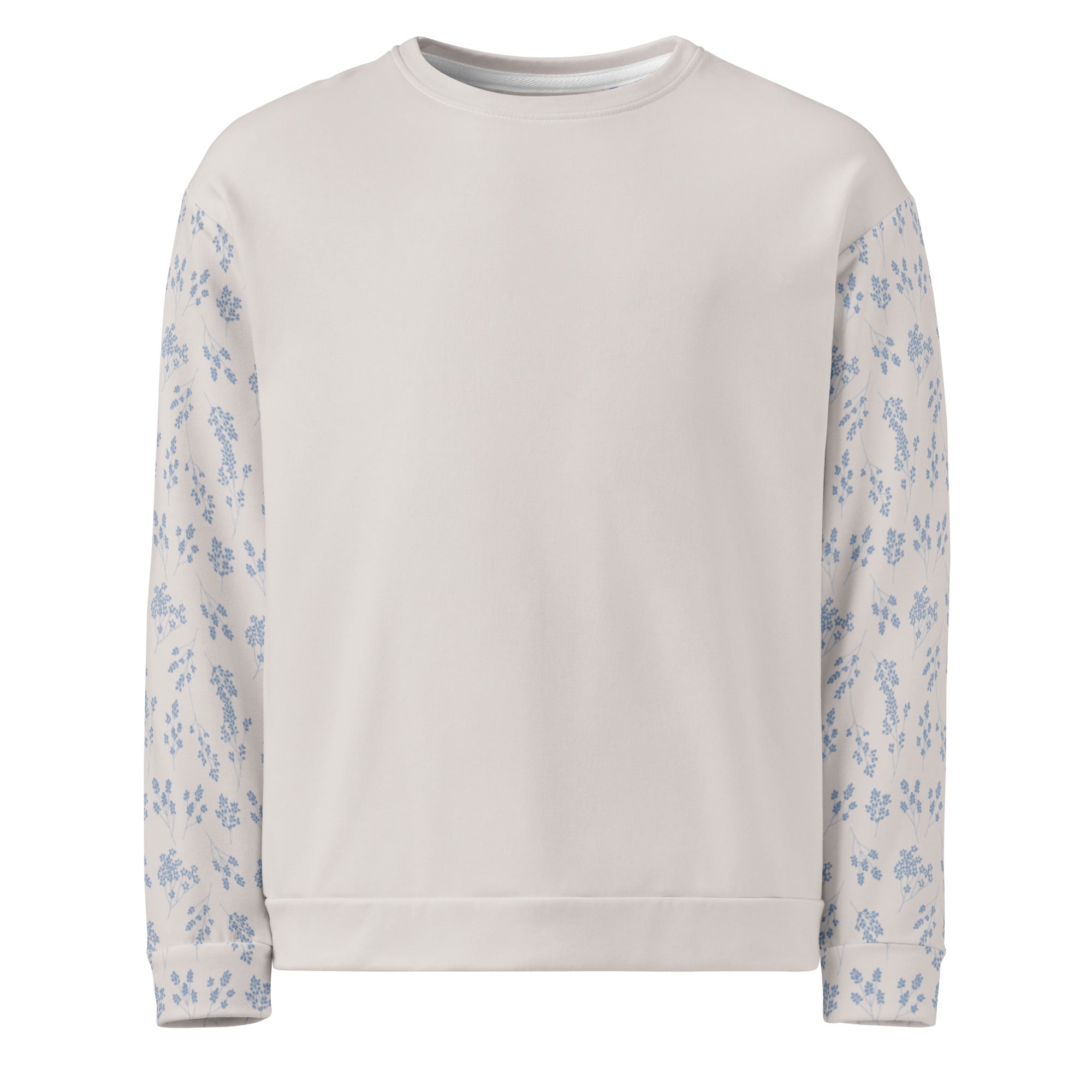 Blue Fog Gossypium - Eco Sweatshirt Sweatshirt by Carl & Lyn front