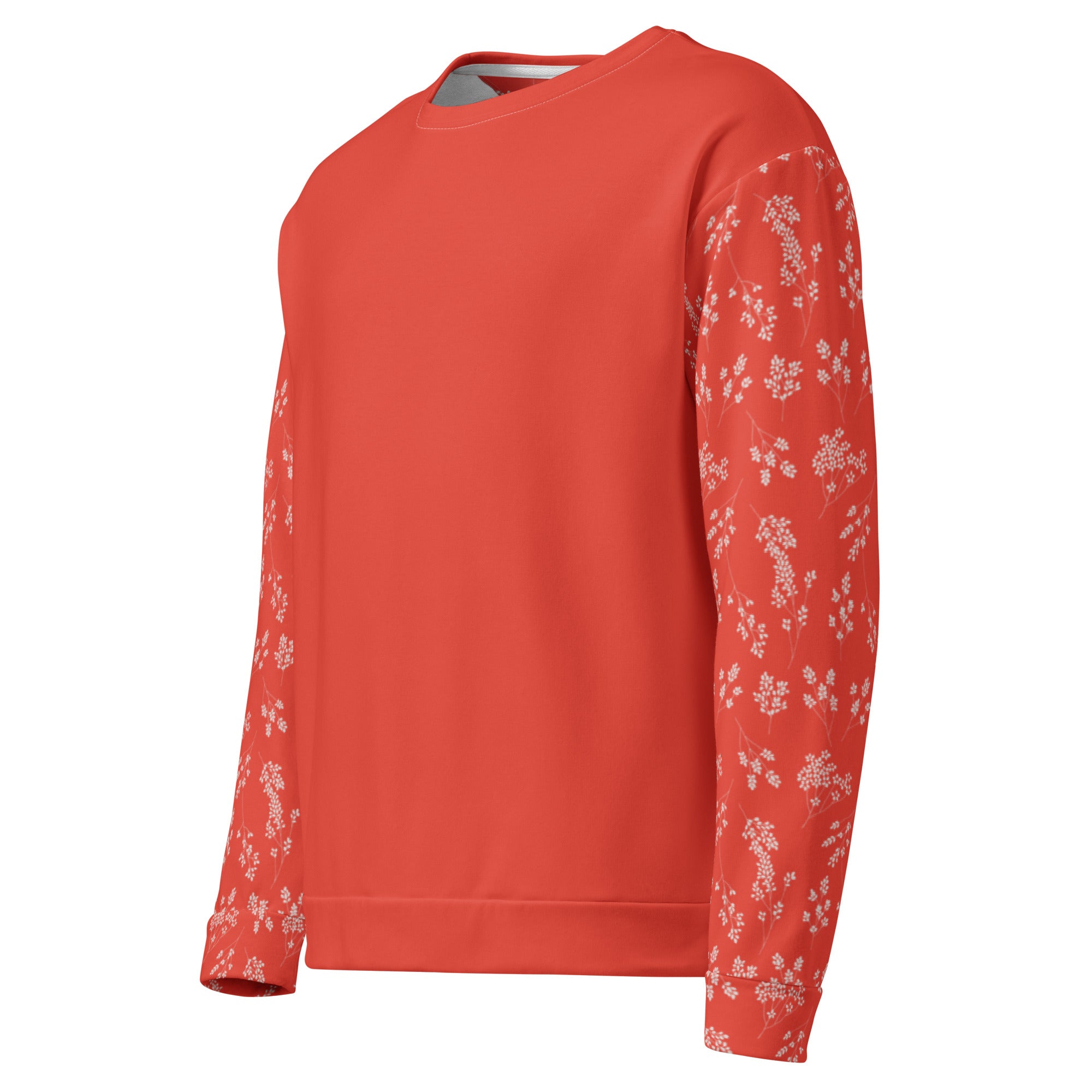 Cinnabar Gossypium - Eco Sweatshirt Sweatshirt by Carl & Lyn front left 
