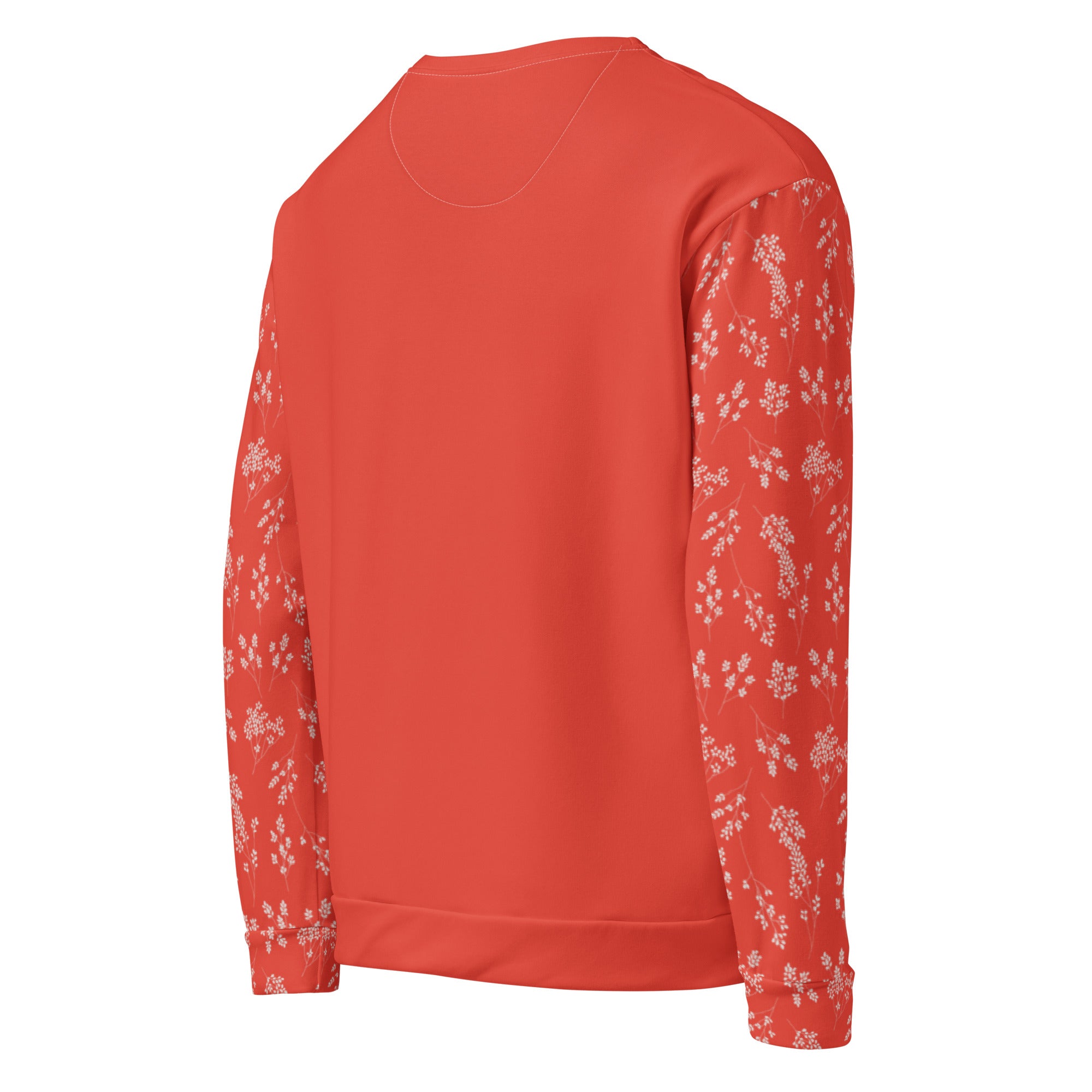 Cinnabar Gossypium - Eco Sweatshirt Sweatshirt by Carl & Lyn back right 
