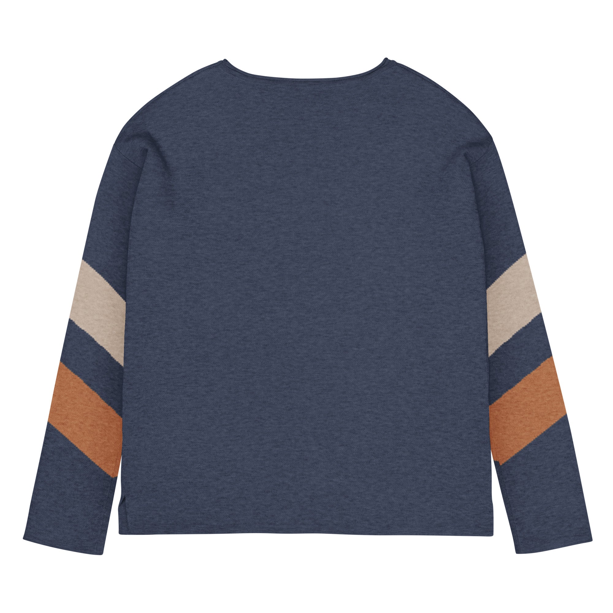 Naturally Me - Deep Navy Knitted Sweater Sweater by Carl & Lyn back